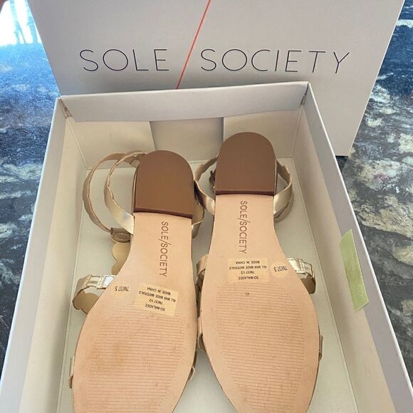 Sole Society Strappy Sandals - Picture 11 of 13